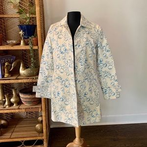 Coach Bubble Trench coat size 2